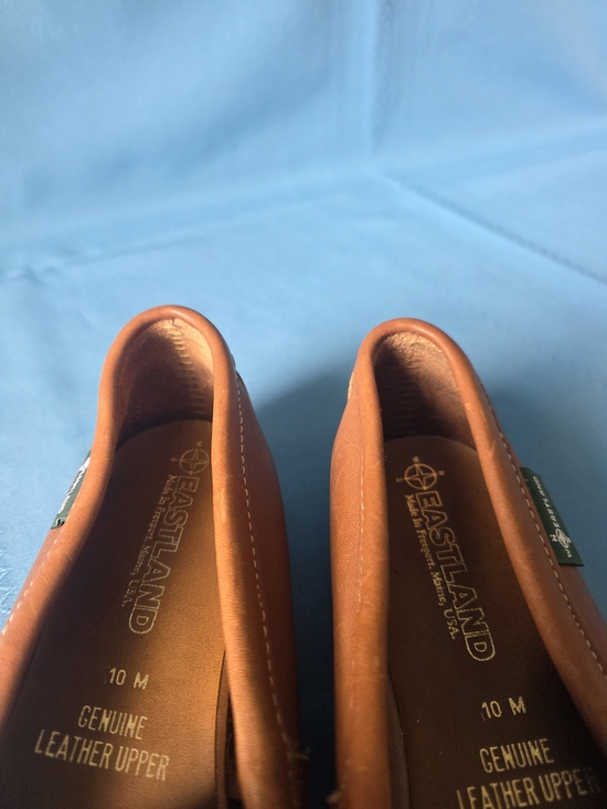 Eastland Men’s Leather Tassel Loafers Brown 10M NWOT Made in USA main image 11